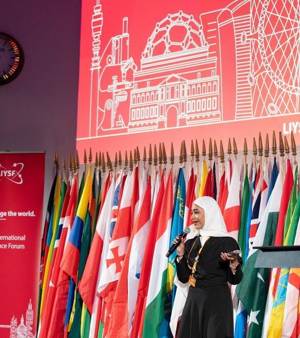 BOS Grants in Action: Hala Al Zaabi attends the London International Youth Science Forum (LIYSF) 2025 